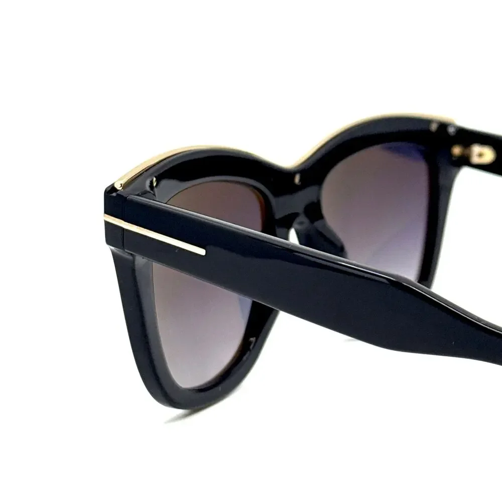 New, TOM FORD Julie Sunglasses TF685 01C Authentic